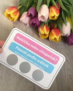 POHLAVÍ MIMINKA- SRDÍČKA