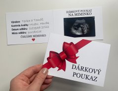 Dárkový poukaz - Bílý